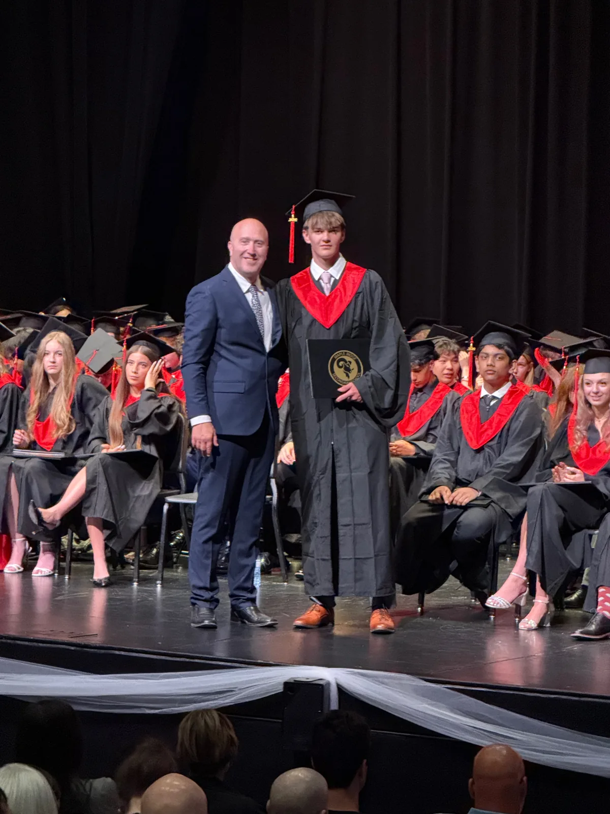 William Cranna graduating